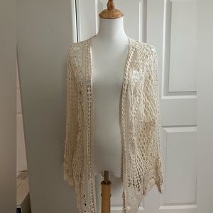 Rebellion Macrame Cardigan small